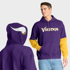 Minnesota Vikings Fanatics Helmet Pullover Hoodie