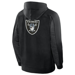 Las Vegas Raiders Fanatics Checkdown Pass Full-Zip Hoodie