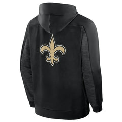 New Orleans Saints Fanatics Checkdown Pass Full-Zip Hoodie