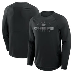 Kansas City Chiefs Fanatics Coverage Scheme Long Sleeve T-Shirt