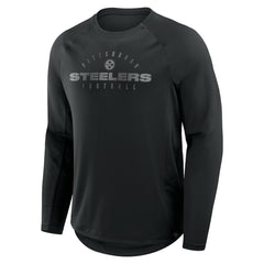 Pittsburgh Steelers Fanatics Coverage Scheme Long Sleeve T-Shirt