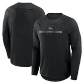 Denver Broncos Fanatics Coverage Scheme Long Sleeve T-Shirt