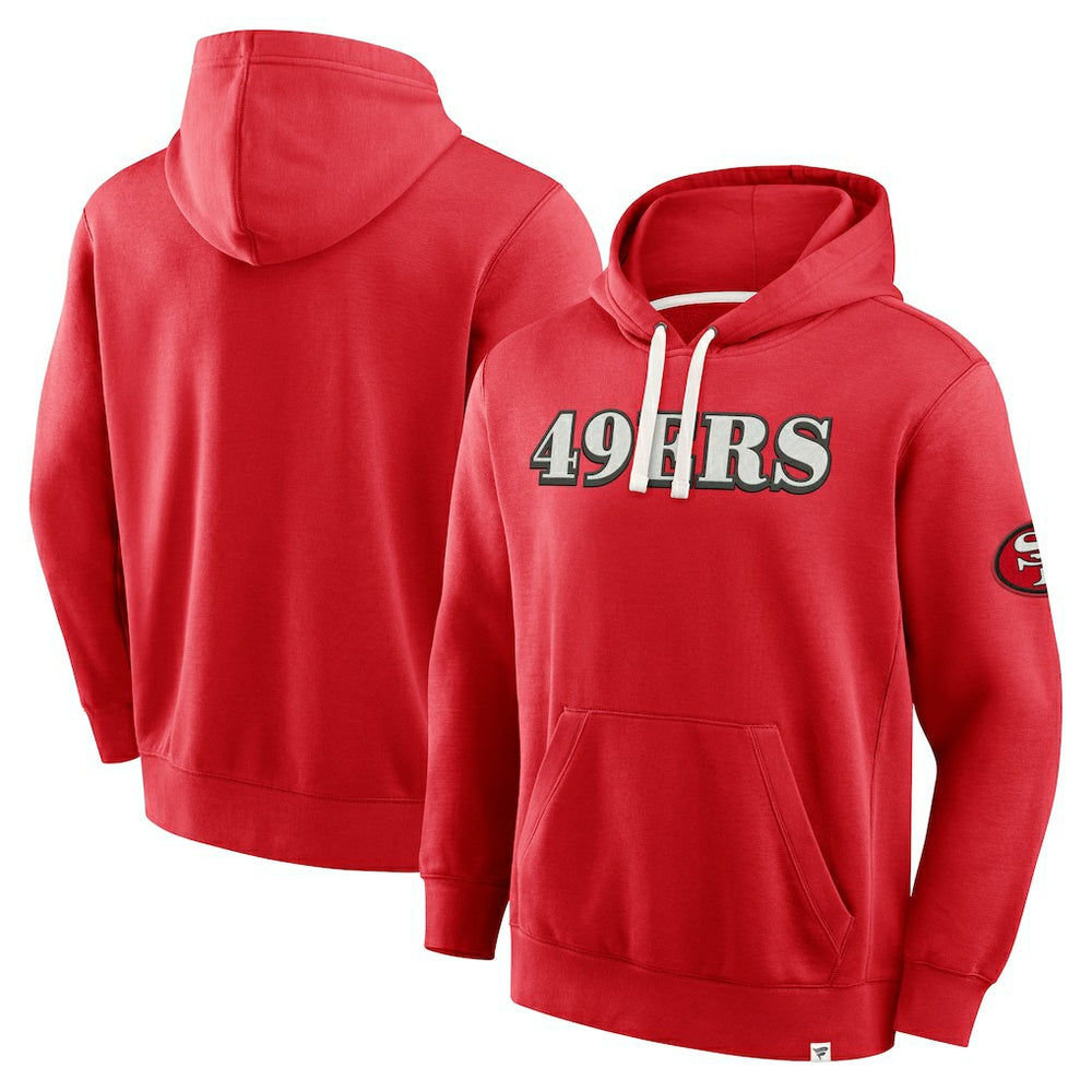 San Francisco 49ers Fanatics New Horizons Heritage Pullover Hoodie