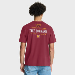 Washington Commanders Fanatics Passing Pocket Legacy T-Shirt