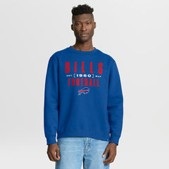 Buffalo Bills Fanatics Powerful Throw Legacy Pullover Sweatshirt