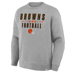 Cleveland Browns Fanatics Powerful Throw Legacy Pullover Sweatshirt