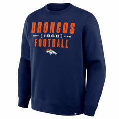 Denver Broncos Fanatics Powerful Throw Legacy Pullover Sweatshirt