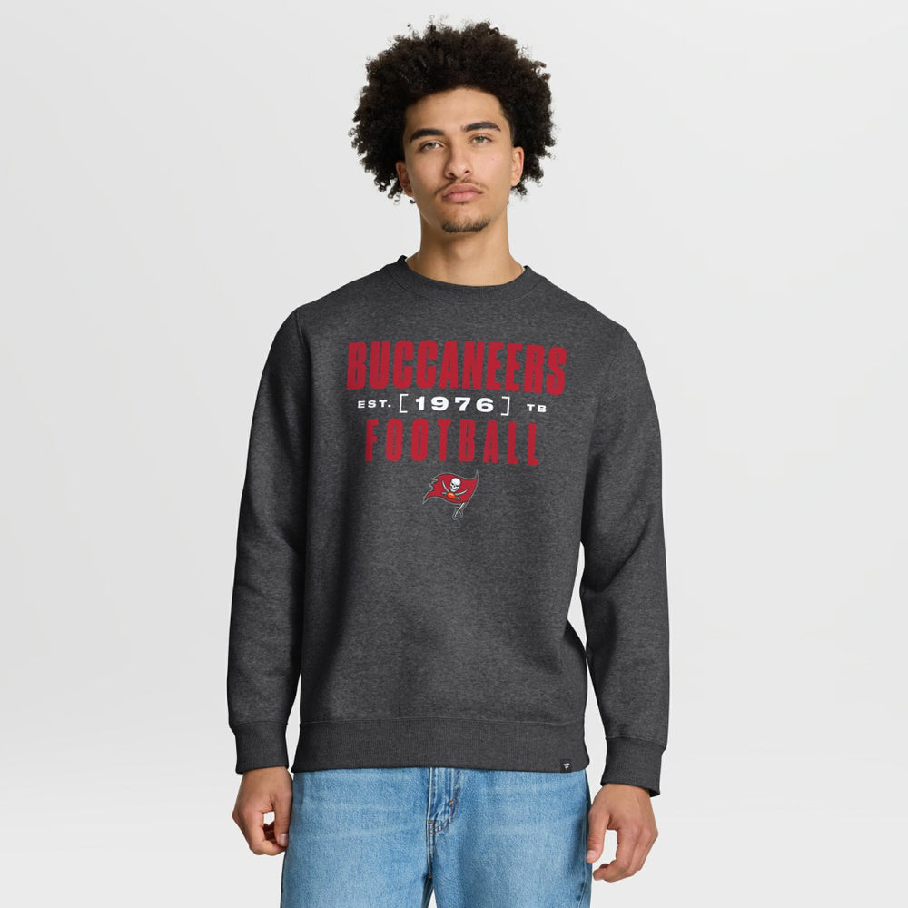 Tampa Bay Buccaneers Fanatics Powerful Throw Legacy Pullover Sweatshirt