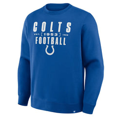 Indianapolis Colts Fanatics Powerful Throw Legacy Pullover Sweatshirt