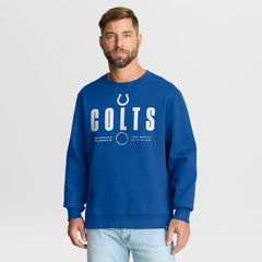 Indianapolis Colts Fanatics Direct Handoff Legacy Pullover Sweatshirt