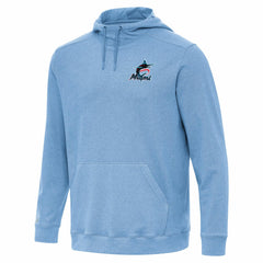 Miami Marlins Antigua Cloud Pullover Hoodie | MLB For sale