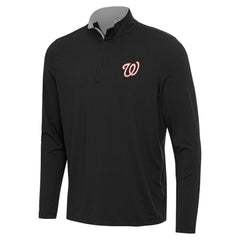 Washington Nationals Antigua Content Quarter-Zip Top | MLB Online