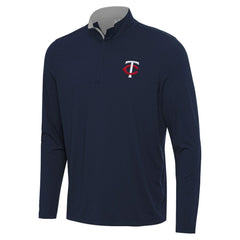 Minnesota Twins Antigua Content Quarter-Zip Top | MLB For sale