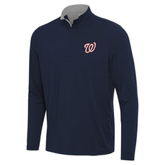 Washington Nationals Antigua Content Quarter-Zip Top | MLB Outlet