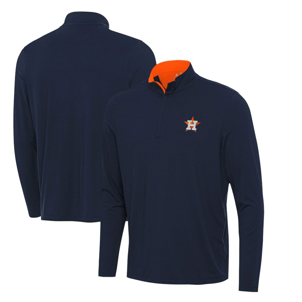 Houston Astros Antigua Content Quarter-Zip Top | MLB Outlet