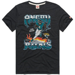 Jacksonville Jaguars Tank Bigsby Homage Unisex Angry Runs Player Graphic Tri-Blend T-Shirt