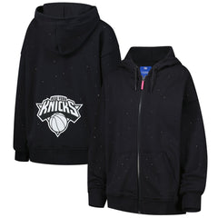 New York Knicks Terez Women's Oversized Allover Gemstone Full-Zip Hoodie Discount