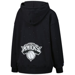 New York Knicks Terez Women's Oversized Allover Gemstone Full-Zip Hoodie Discount