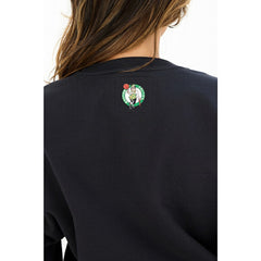 Boston Celtics Terez Women's Gemstone Logo Pullover Sweatshirt On Sale