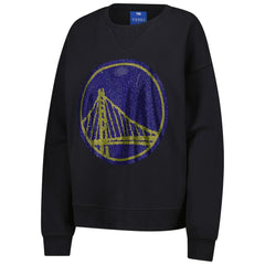 Golden State Warriors Terez Women's Gemstone Logo Pullover Sweatshirt sale Discount
