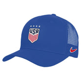 USWNT Unisex Rise Adjustable Trucker Hat Blue - Nike