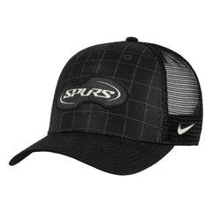 Tottenham Hotspur Unisex Rise Printed Trucker Adjustable Hat Black - Nike