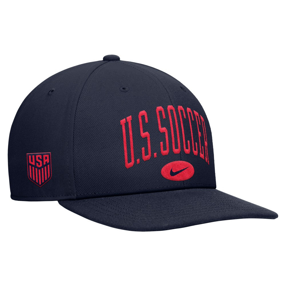 USMNT Unisex Pro Snapback Hat Navy - Nike