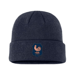 France National Team Unisex Terra Cuffed Knit Hat Navy - Nike