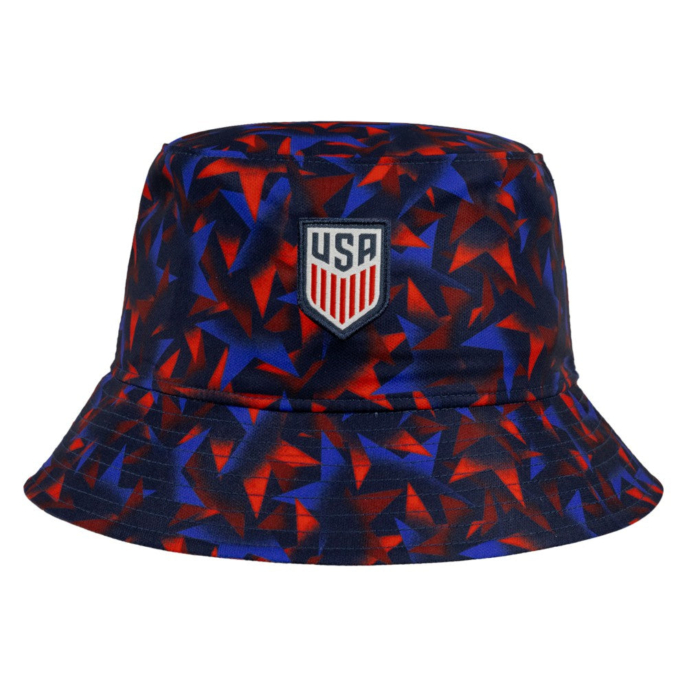 USMNT Unisex Star Dri-FIT Bucket Hat Red - Nike