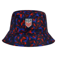 USMNT Unisex Star Dri-FIT Bucket Hat Red - Nike