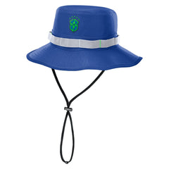 Brazil National Team Unisex Apex Boonie Performance Bucket Hat Royal - Nike