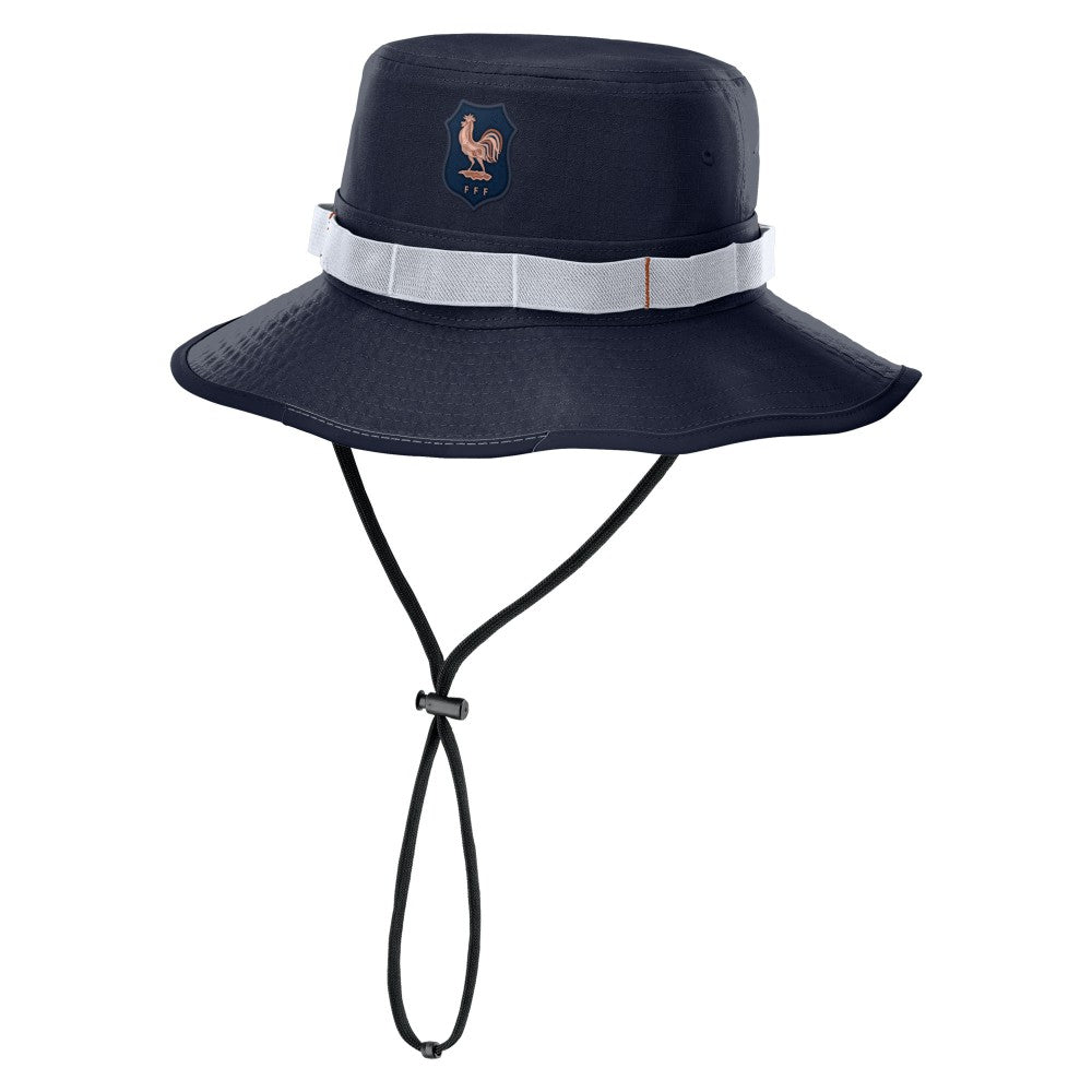France National Team Unisex Apex Boonie Performance Bucket Hat Navy - Nike