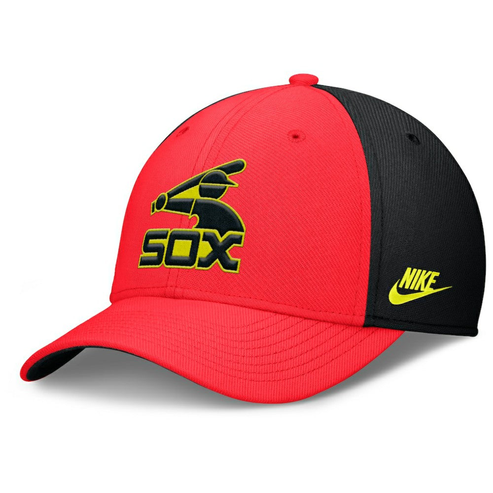Chicago White Sox Nike Neon 90s Rise SwooshFlex Hat | MLB On Sale