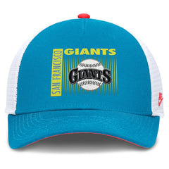 San Francisco Giants Nike Neon 90s Rise Structured Performance Adjustable Trucker Hat | MLB Shop