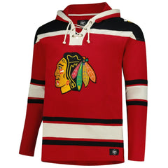 Chicago Blackhawks '47 Big & Tall Superior Lacer Fleece Pullover Hoodie Online