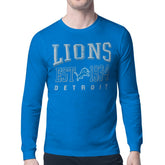 Detroit Lions Starter Retro Team Logo Long Sleeve T-Shirt