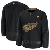 Detroit Red Wings Fanatics 2024 Military Appreciation Practice Jersey For Sale