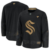 Seattle Kraken Fanatics 2024 Military Appreciation Practice Jersey On Sale