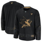 San Jose Sharks Fanatics 2024 Military Appreciation Practice Jersey On Sale