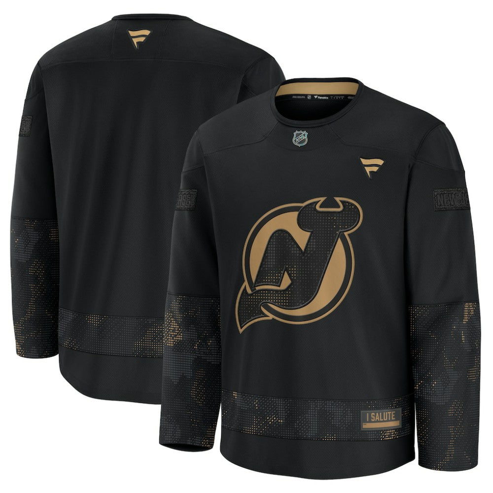 New Jersey Devils Fanatics 2024 Military Appreciation Practice Jersey For Sale