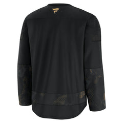 Vancouver Canucks Fanatics 2024 Military Appreciation Practice Jersey Black