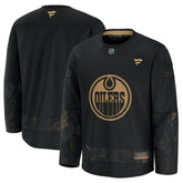 Edmonton Oilers Fanatics 2024 Military Appreciation Practice Jersey Sale