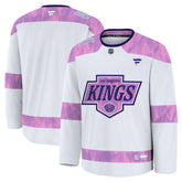 Los Angeles Kings Fanatics 2024 Hockey Fights Cancer Practice Jersey Discount