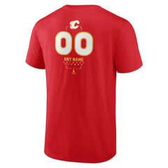 Calgary Flames Personalized Name & Number Midfielder T-Shirt Discount