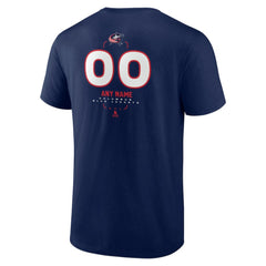 Columbus Blue Jackets Personalized Name & Number Midfielder T-Shirt Discount