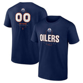 Edmonton Oilers Personalized Name & Number Midfielder T-Shirt For Sale
