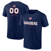 Montreal Canadiens Personalized Name & Number Midfielder T-Shirt Online