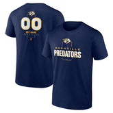 Nashville Predators Personalized Name & Number Midfielder T-Shirt On Sale