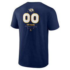 Nashville Predators Personalized Name & Number Midfielder T-Shirt On Sale