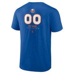 New York Islanders Personalized Name & Number Midfielder T-Shirt Sale